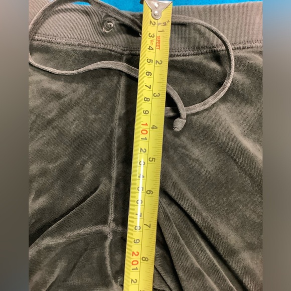 Juicy Couture 90s Velour Pants 30 x 32 Zip Up Hoodie Tracksuit - Picture 8 of 15